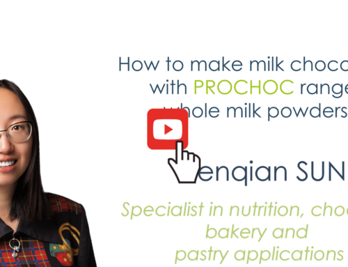 DISCOVER OUR NEW INGREDIA’S EXPERT VOICE VIDEO: How to make chocolate with PROCHOC® range whole milk powders?