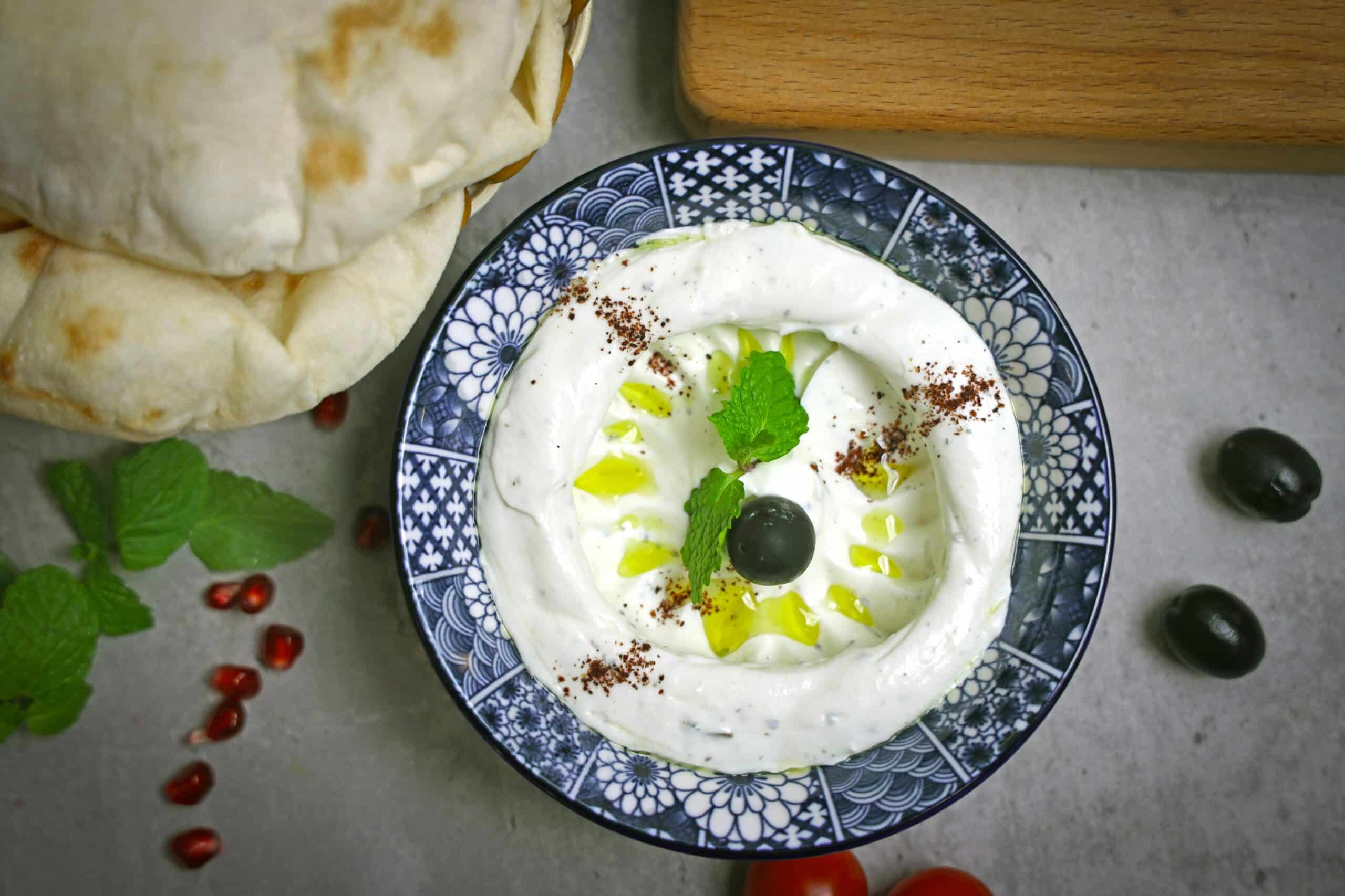 Labneh plate