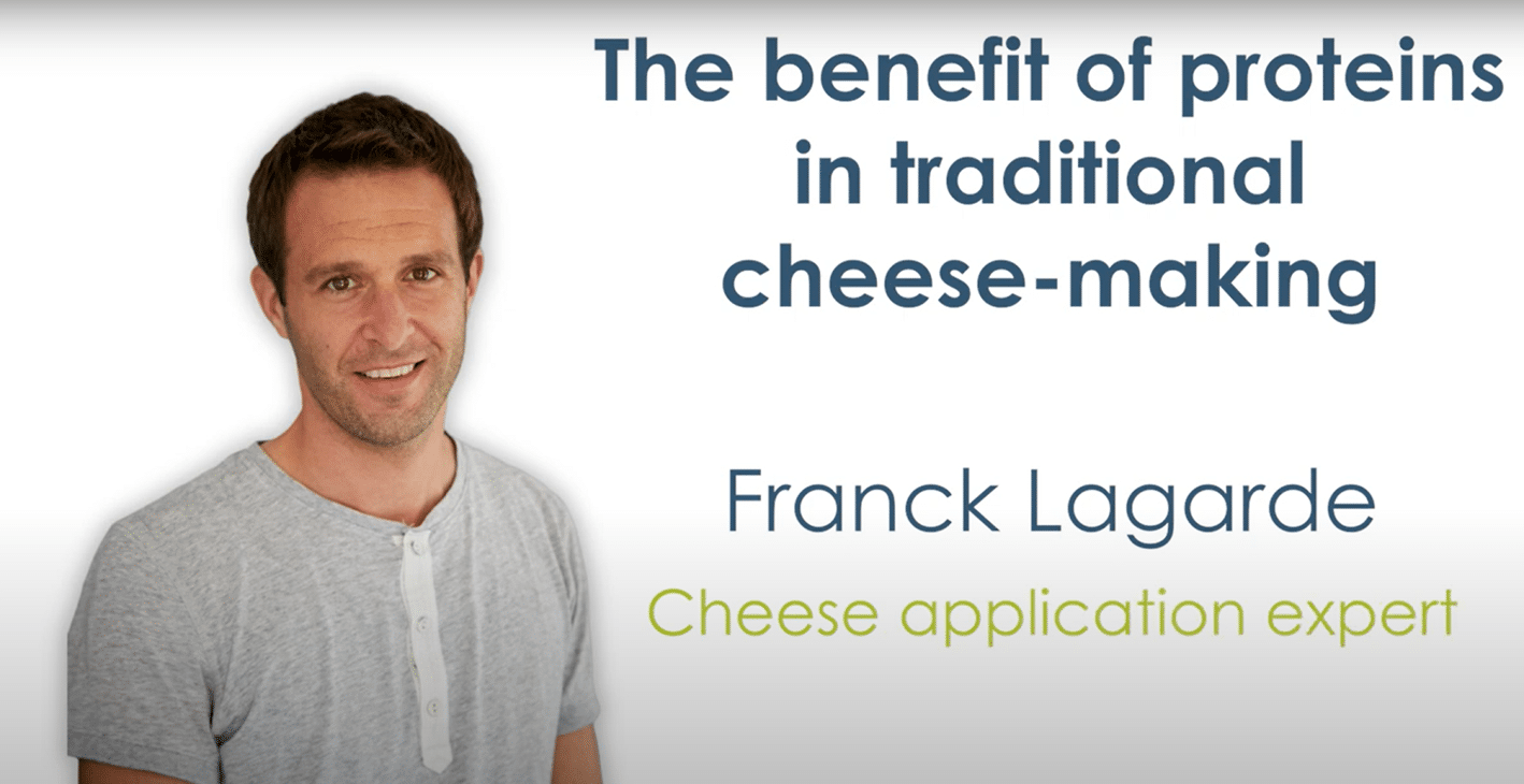 Franck Lagarde video expert Ingredia fromagerie traditionnelle